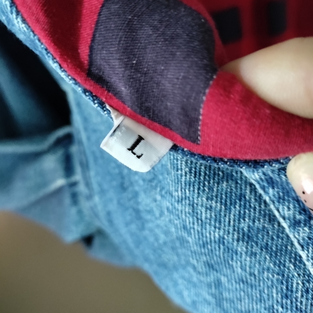 Vintage Calvin Klein jean jacket L - Picture 9 of 10